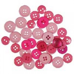 Decorative Buttons - Pink